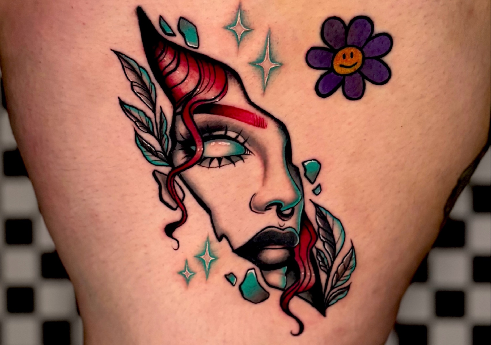 Medium Tattoo (Color/Detailed) 