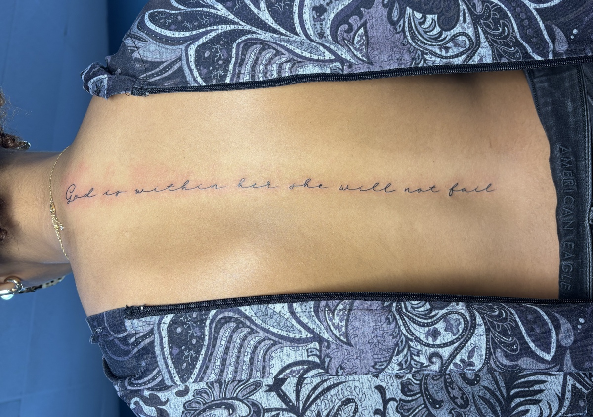 Spine Tattoo (simple) 