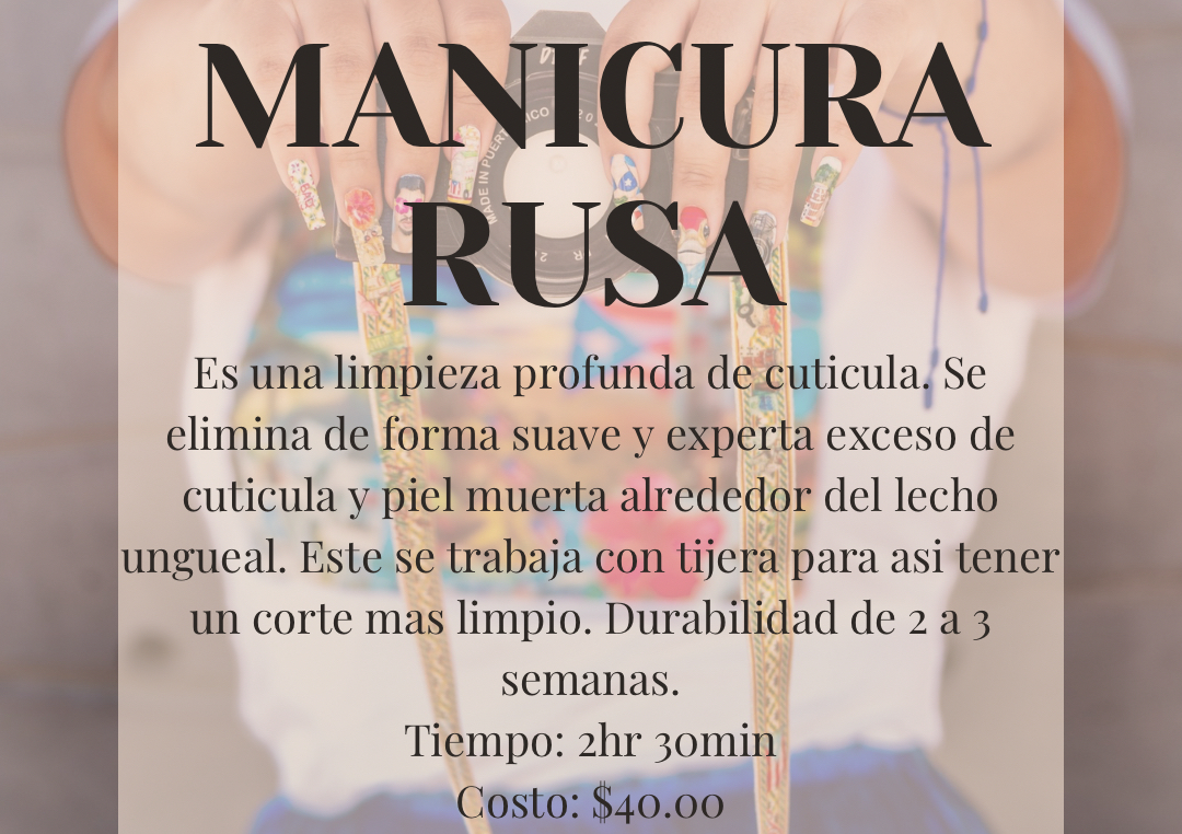 Manicura Rusa 
