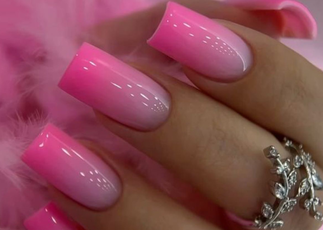 Short ombre Nails