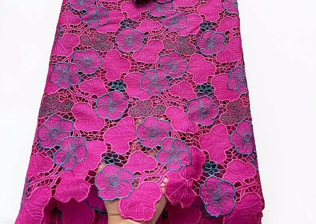 Soft Luxury African Guipure Cord Lace