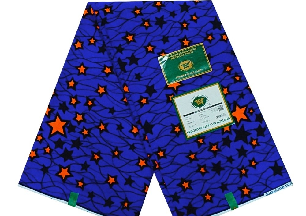 6 Yards of wax Print 100% cottomç