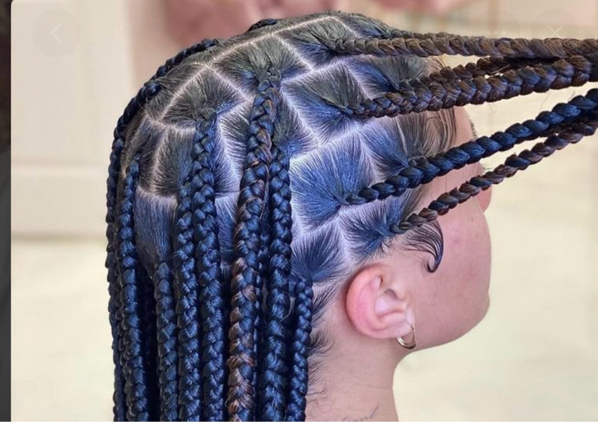 Large Knotless Butt Length