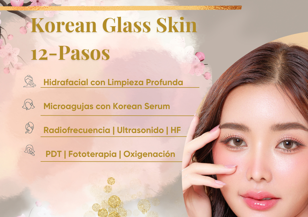 HydraFacial Korean Glass Skin – 12 pasos