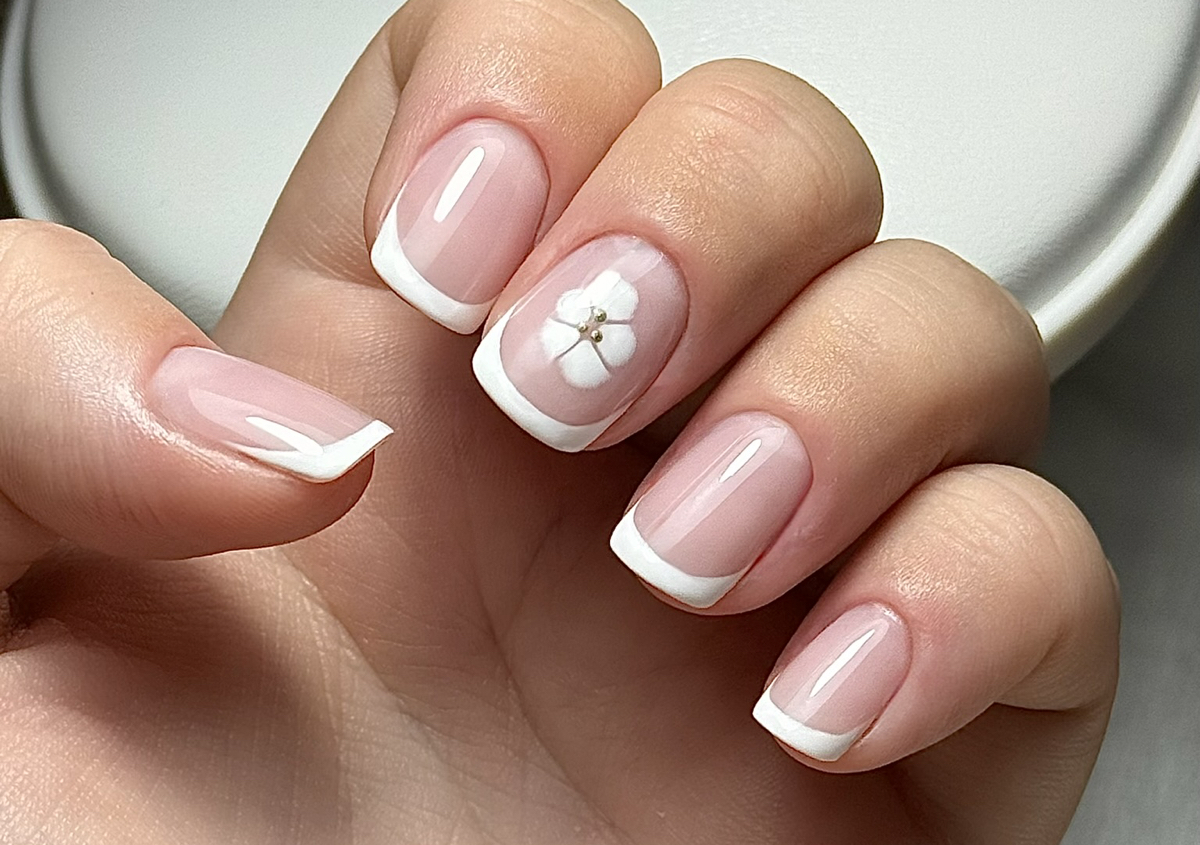 Builder gel / Hard gel & Gel colour (Fingers) - Fresh set on natural nails