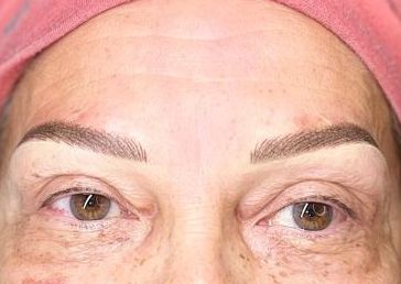 Reconstruction Microblading and Powder Brows Combination