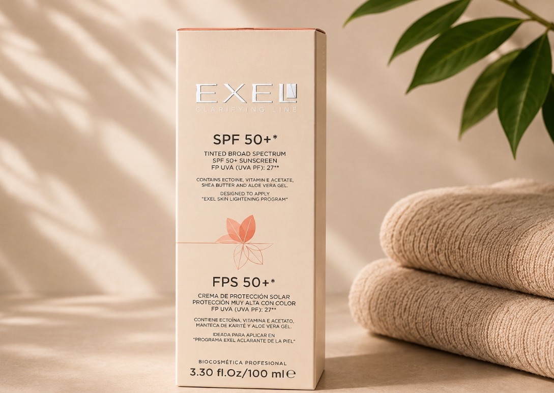 EXEL Tinted SPF 50+ Daily Sunscreen (3.3 oz)