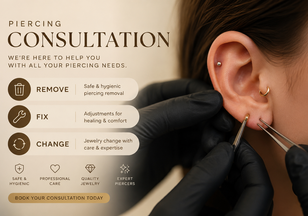 (jewellery change/fix/remove)