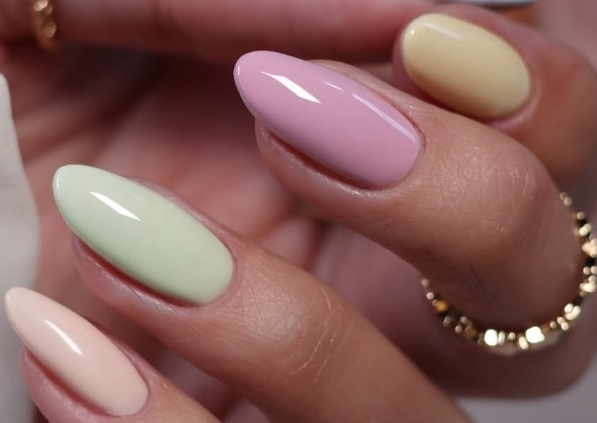 Luminary Overlay/ medium nails (solid color)