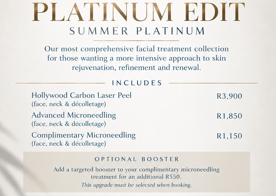 Platinum Edit- Advanced Microneedling 