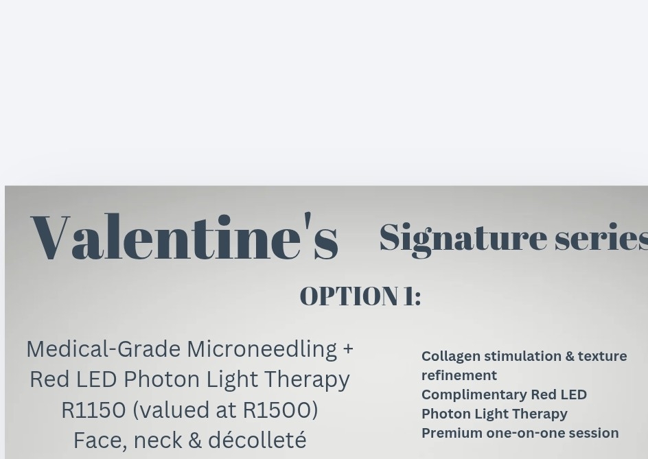 Valentine's Signature Series Option 1 [valued at R1500]
