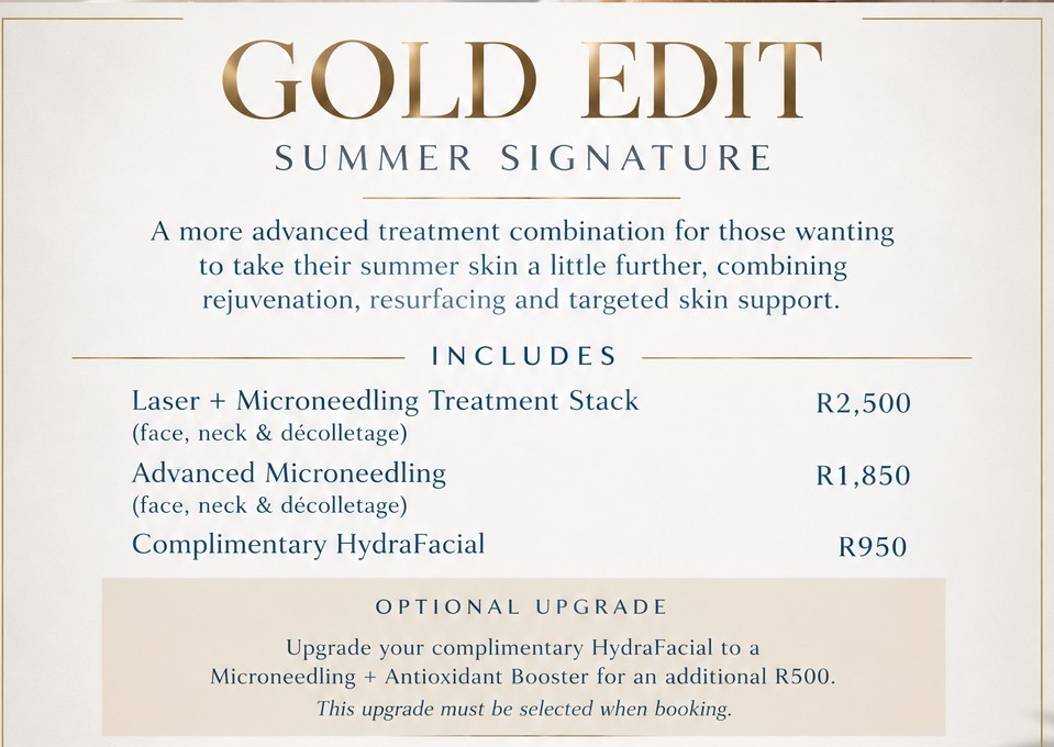 Laser & Microneedling treatment in one/stack session 1