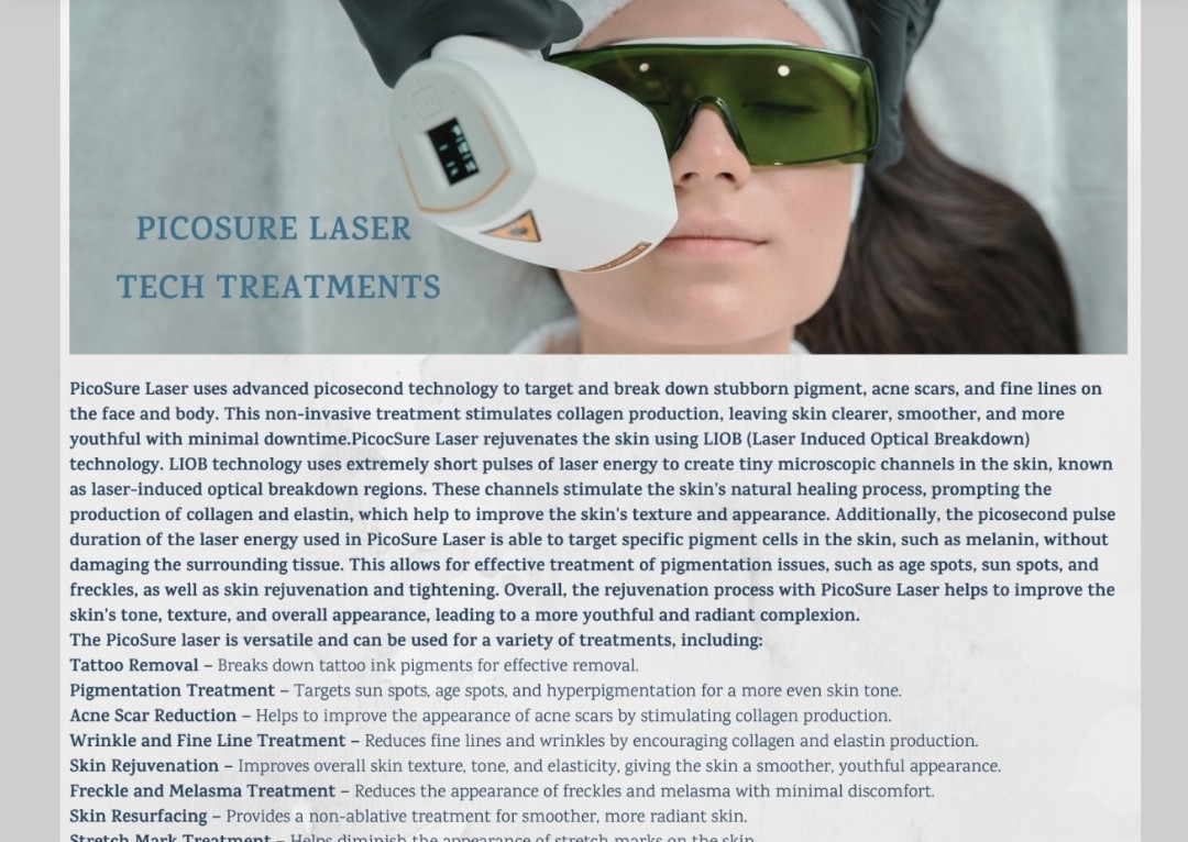 Picosure laser treatment of hands