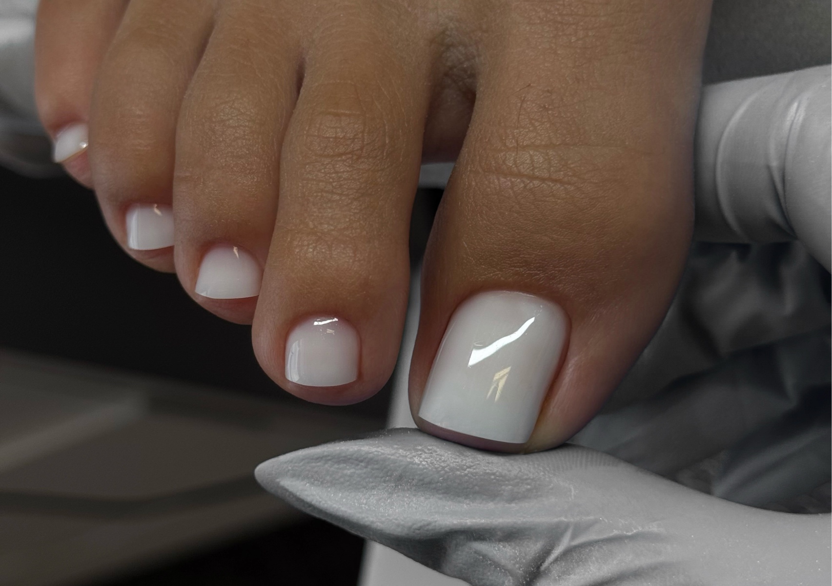 pedicure without treatment of heels