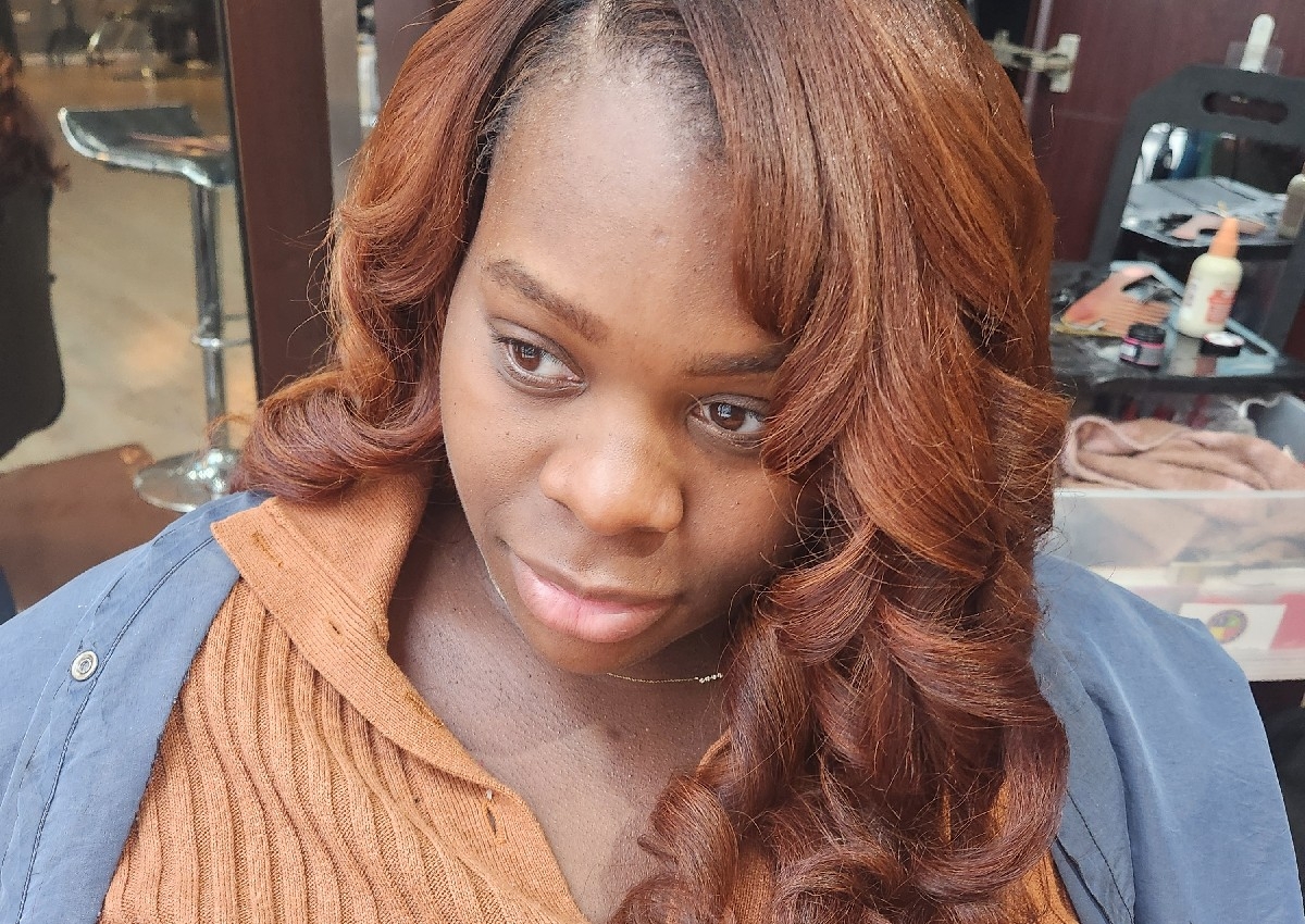 full weave (shamp/cut/style includ)