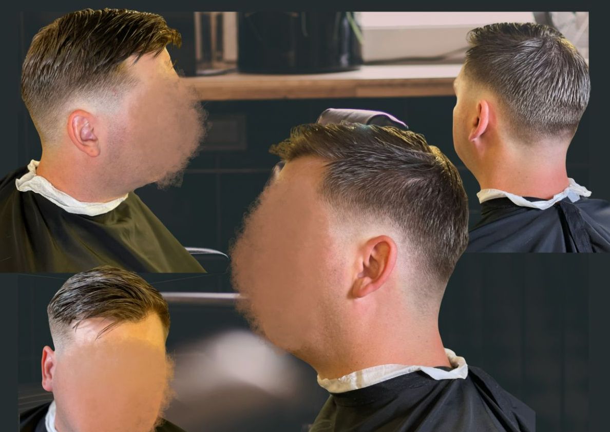 Classic Cut with Precision Razor Neckline