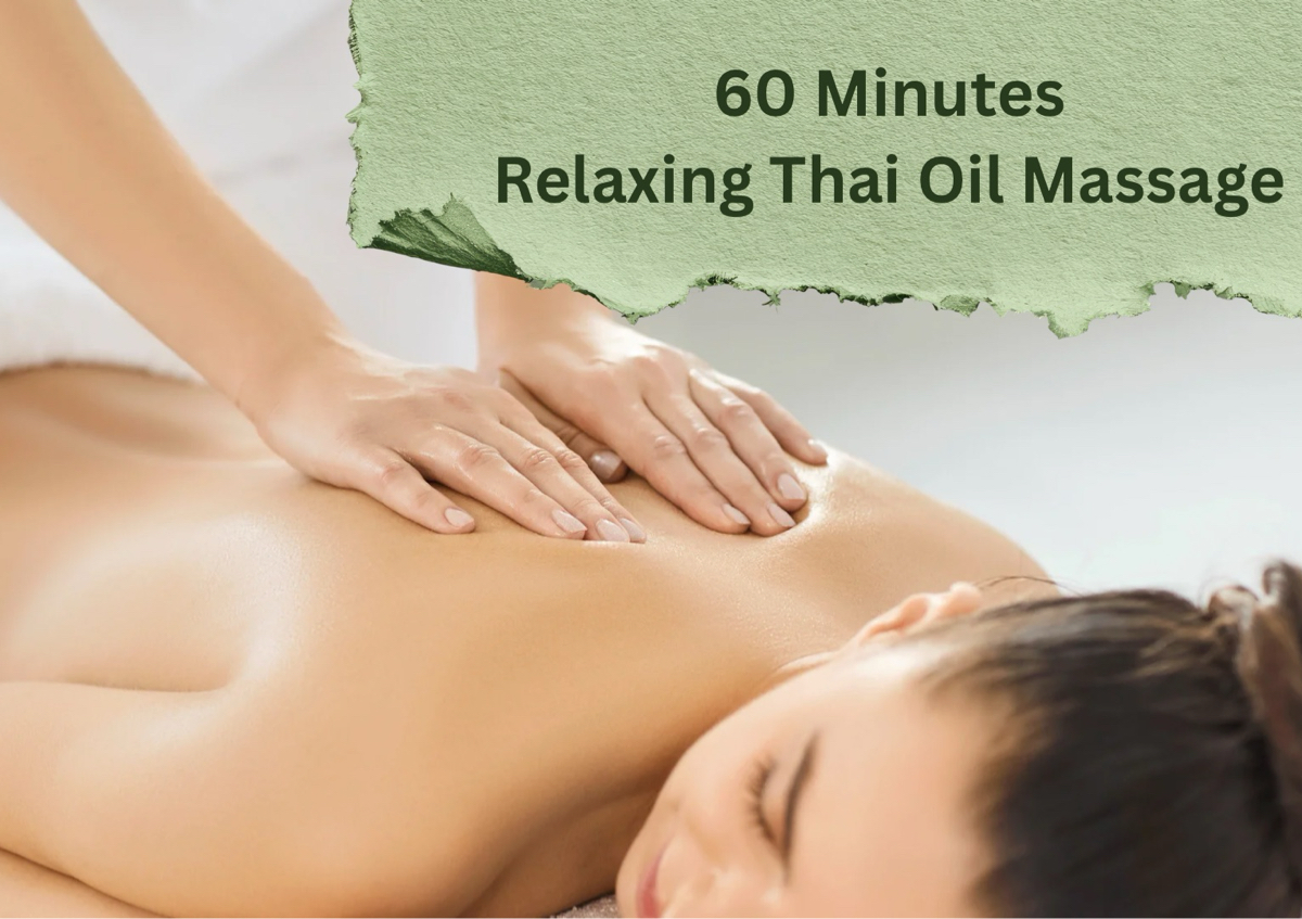 Relaxing Thai oil massage (1 Hr)