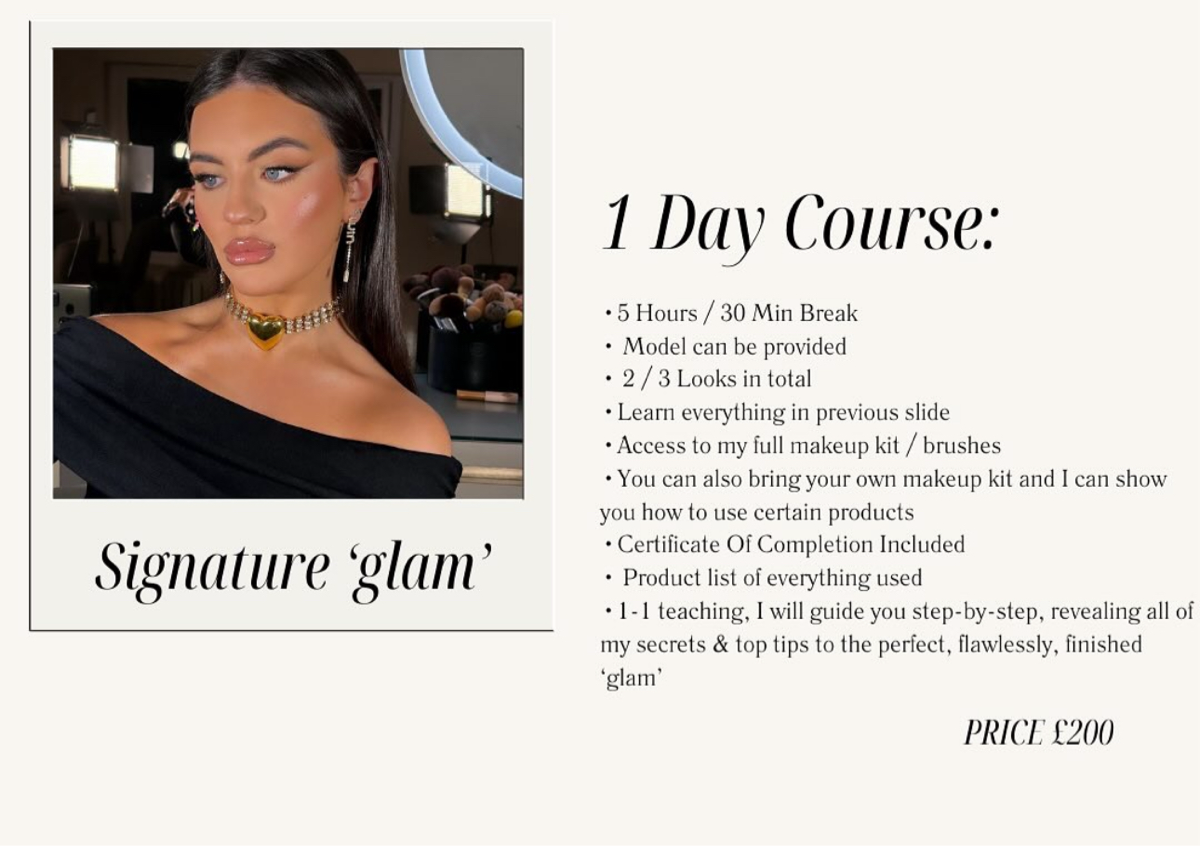 Mini Course ( 1 Day ) 3 looks