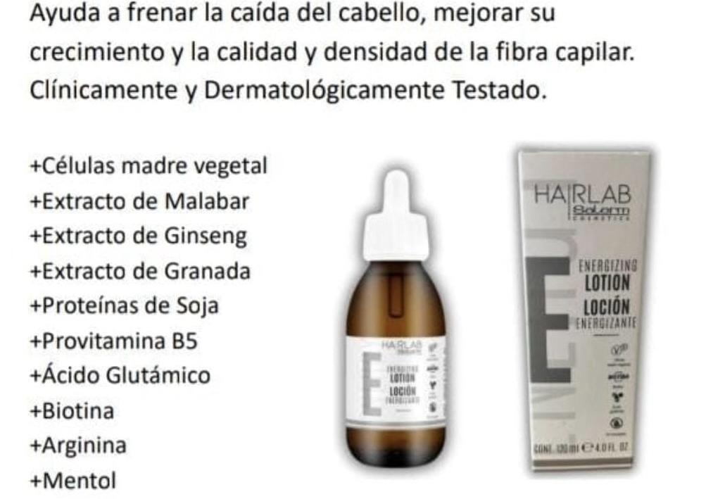 Loción anti caída cabello