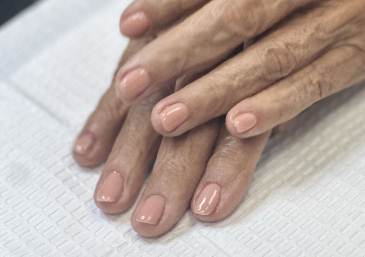 Manicura rusa + gel color