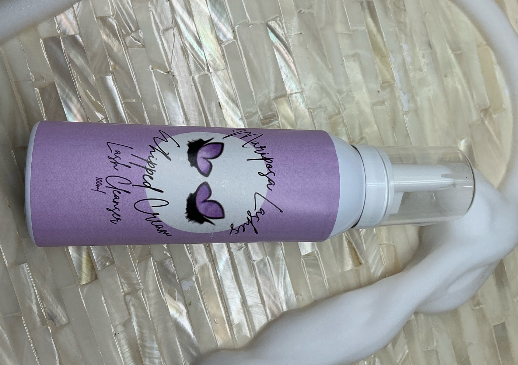 Whipped Cream Lash Cleanser