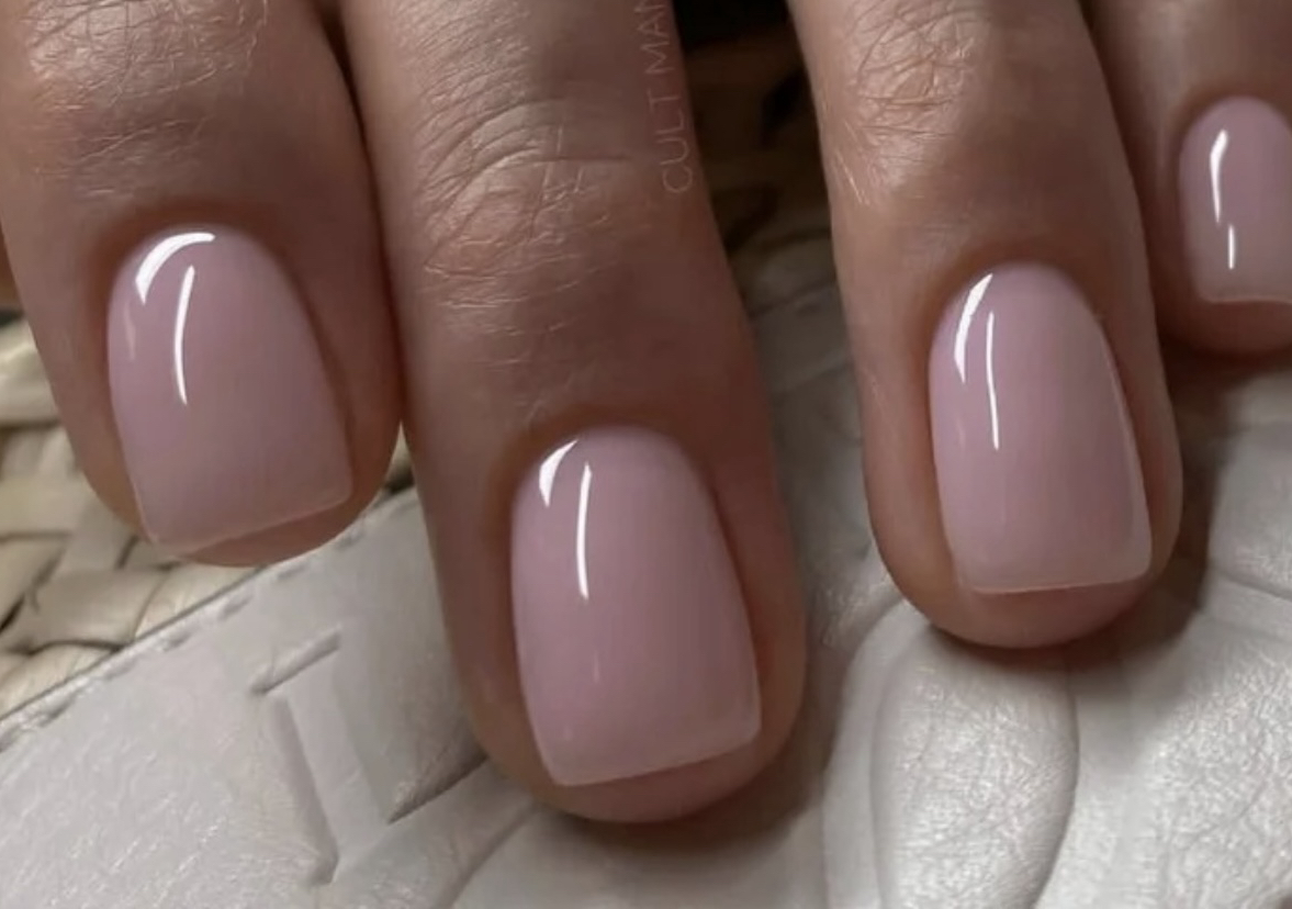 Builder gel overlay without extensions