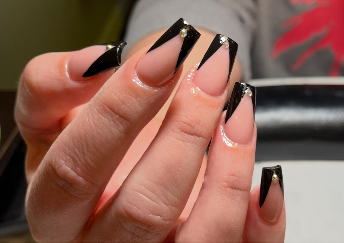 Fullset w/ gel polish