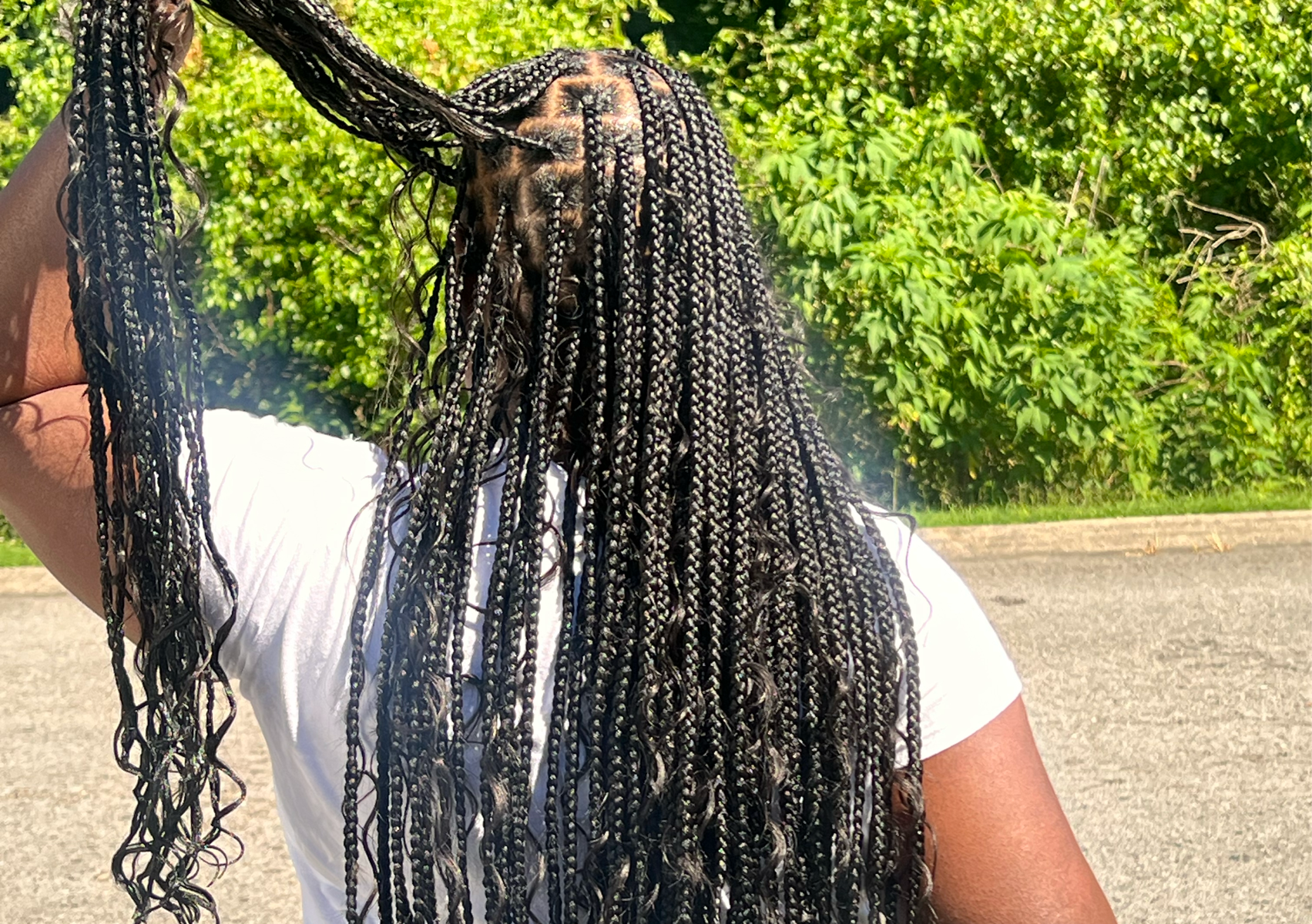 smedium boho knotless 