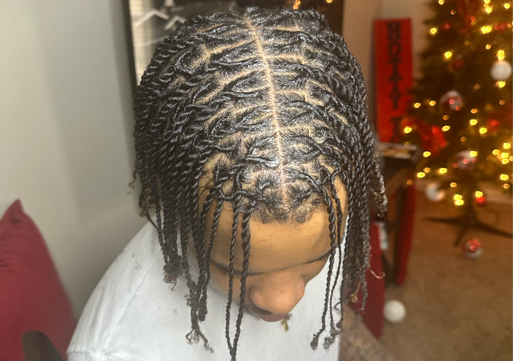 Two strand twists (tapered)