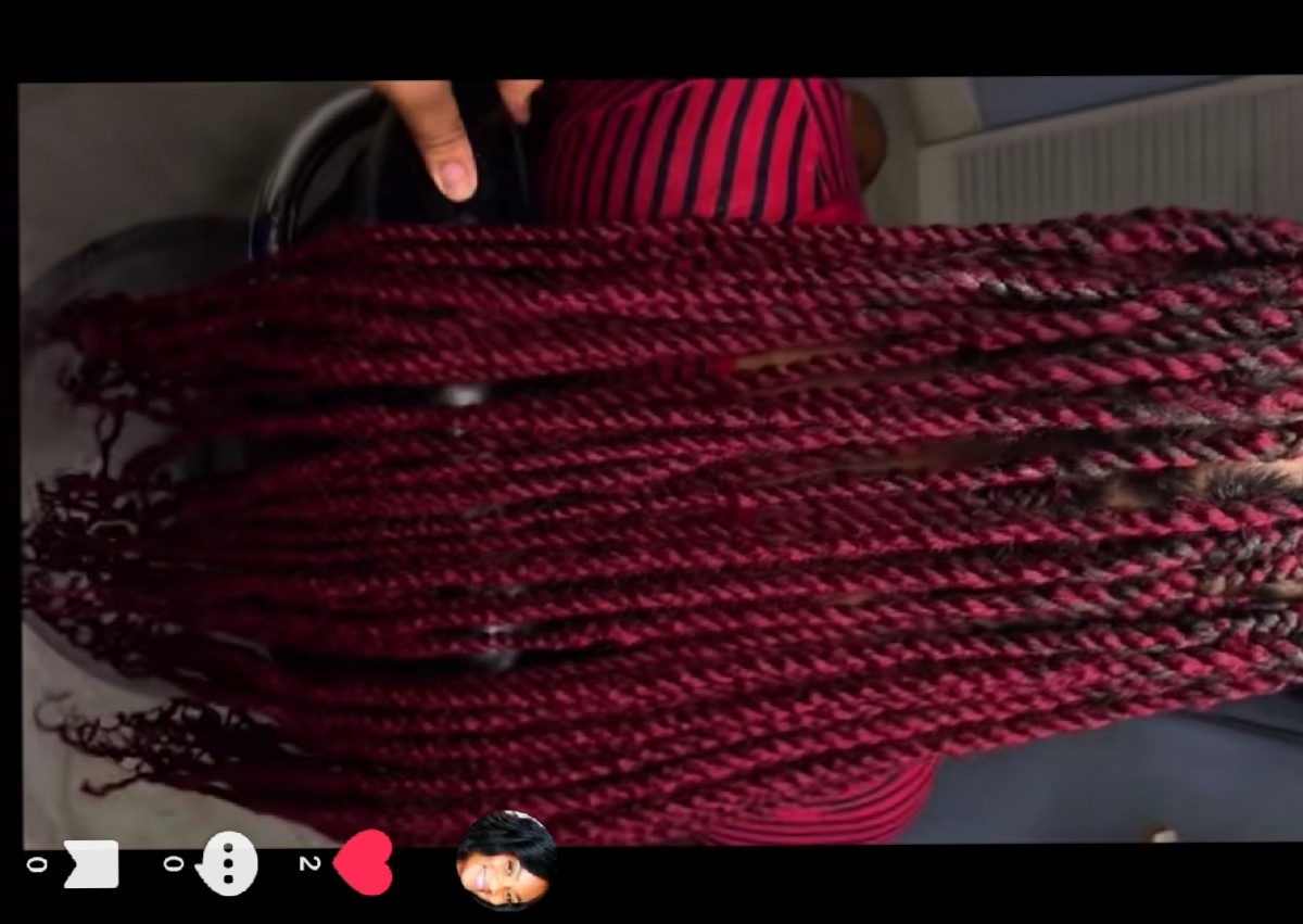Two strand twist but length