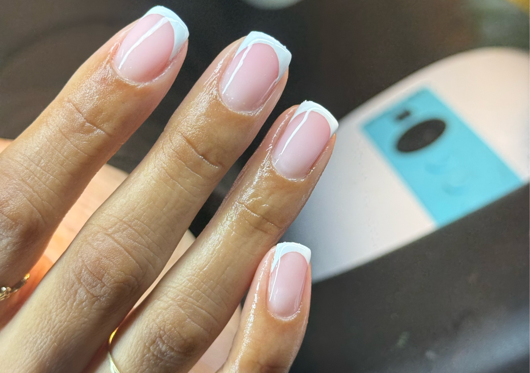 Structured mani 😍