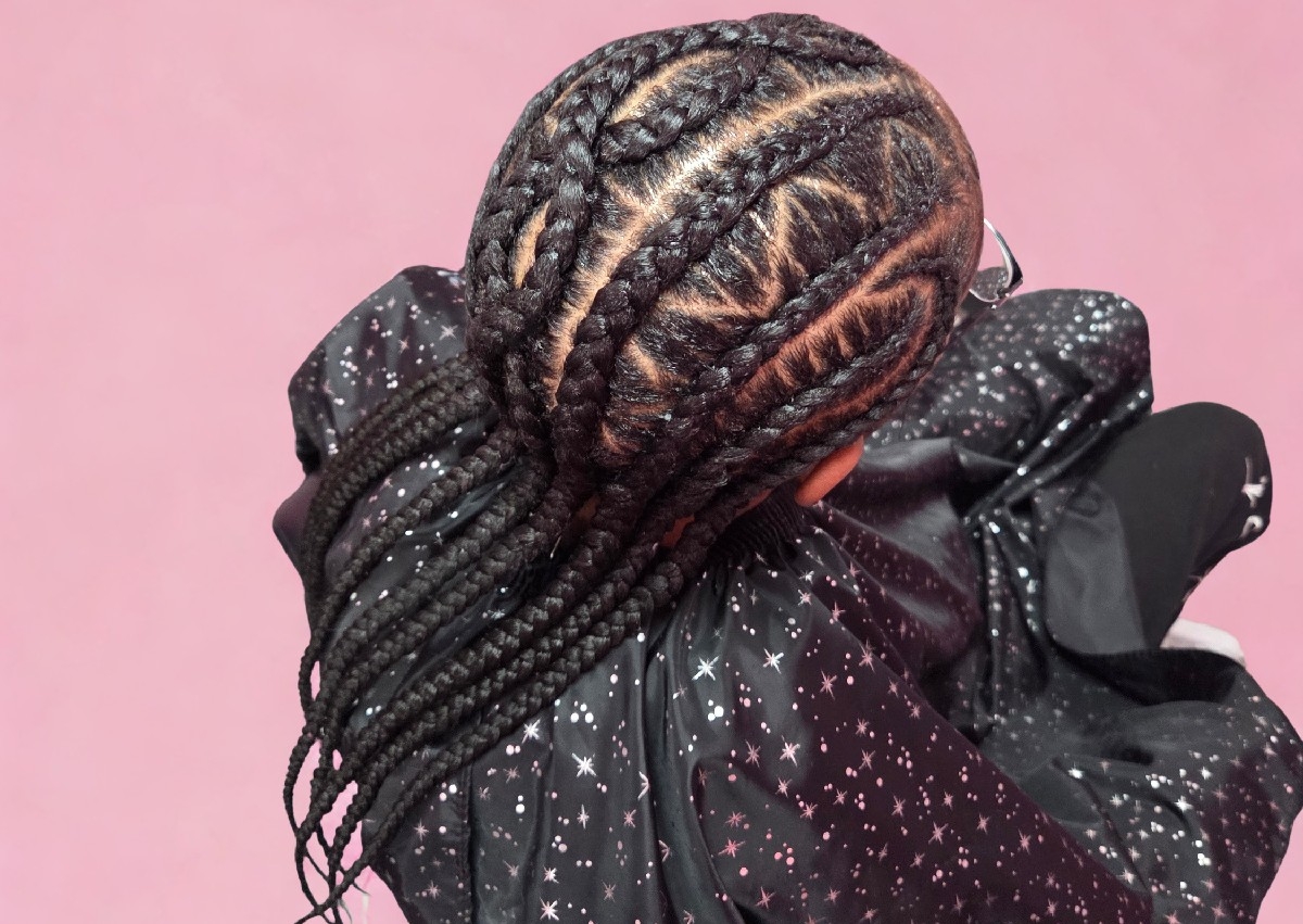 6 - 10 Feed-in Stitch Braids  