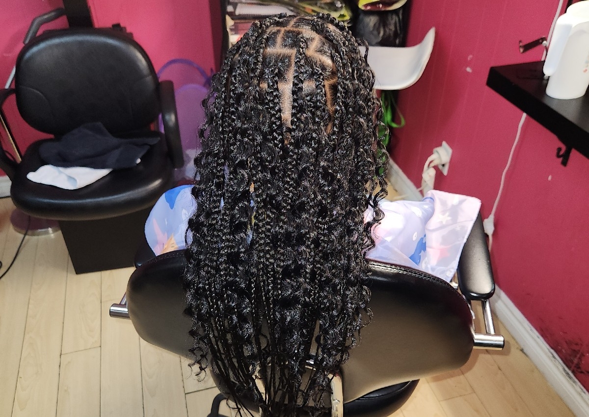 Kids Bohemian Knotless/Box Braids 