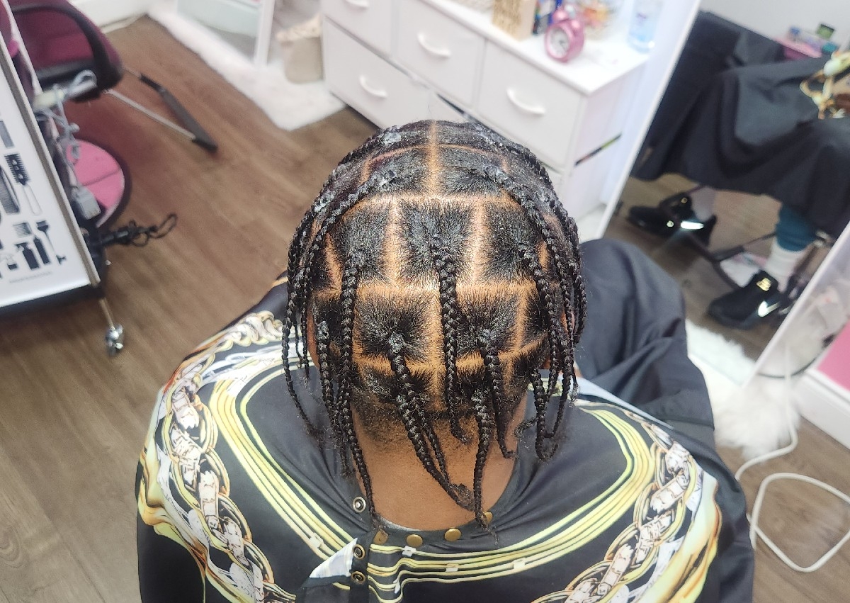 Single Braids Large Size (full head)