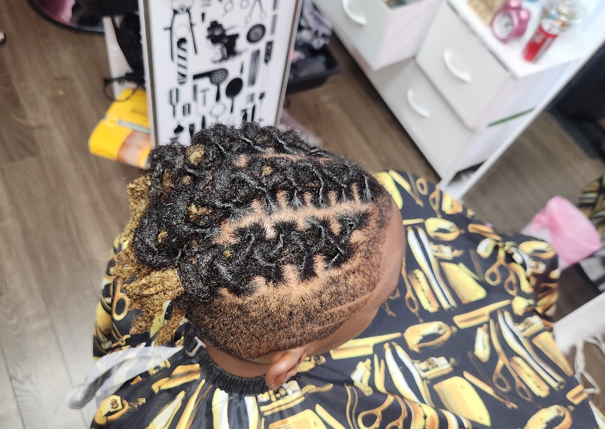 Dreads Wash, Retwist and Style 