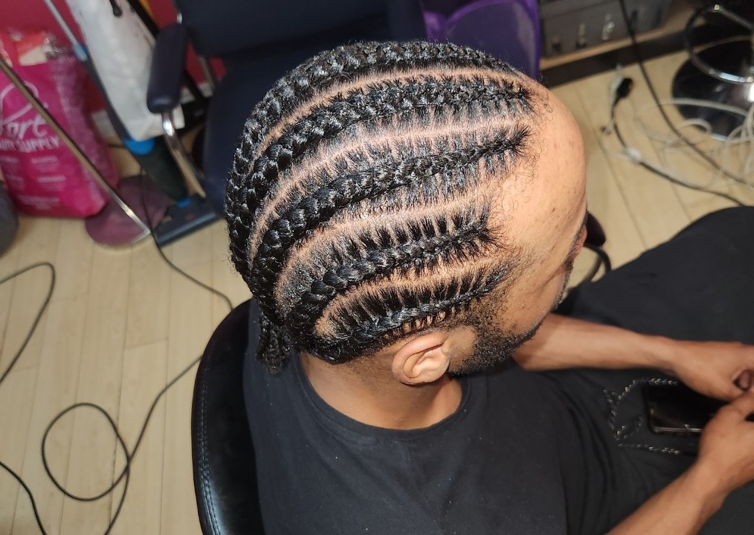 Under Wig Cornrows 