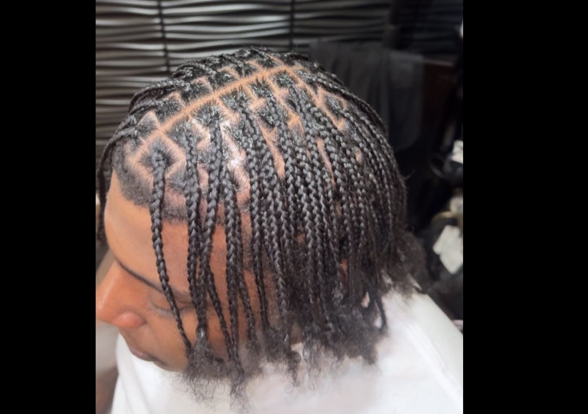 Small box braids