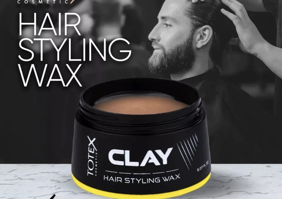 Totex Hair Styling Clay Wax | Natural Matte Look | Coconut Scent