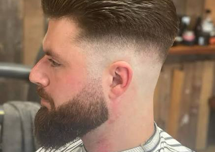 Skinny fade & beard trim