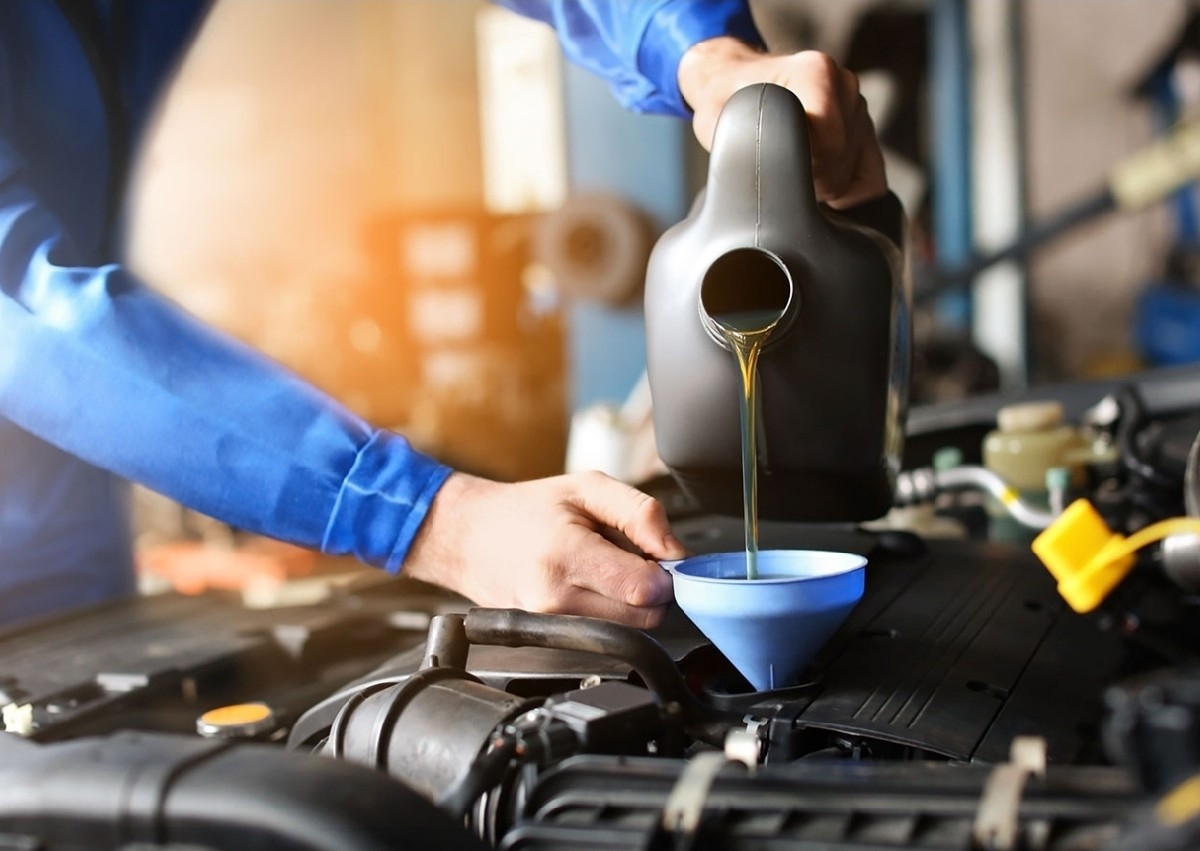 Oil change service 