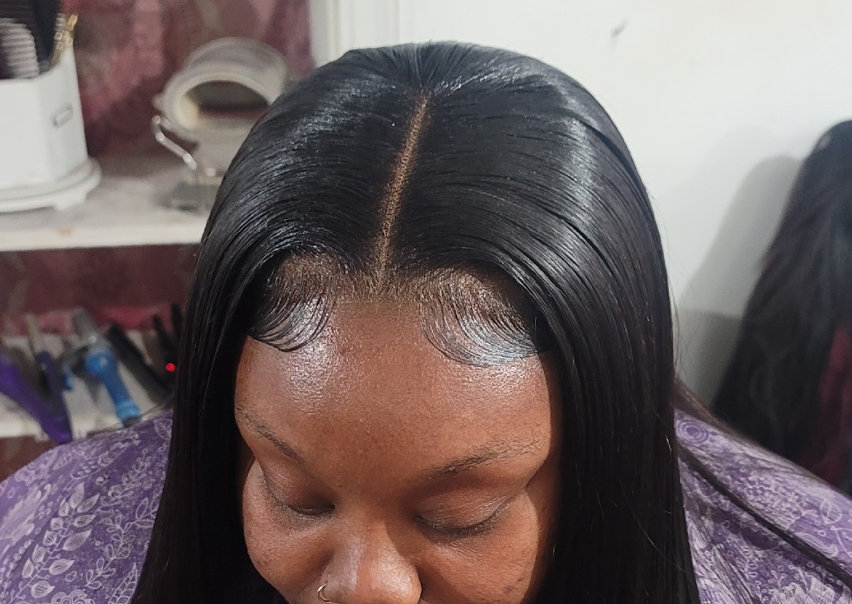 Sew in closure Thin Hd lace only 4×4or 5×5  cant book after 3pm this style