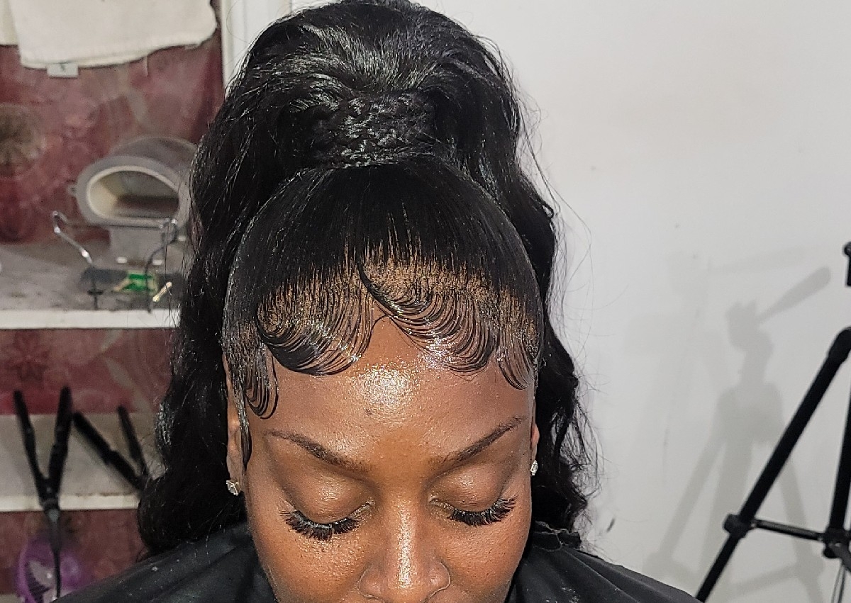 Frontal ponytail  Thin HD lace only