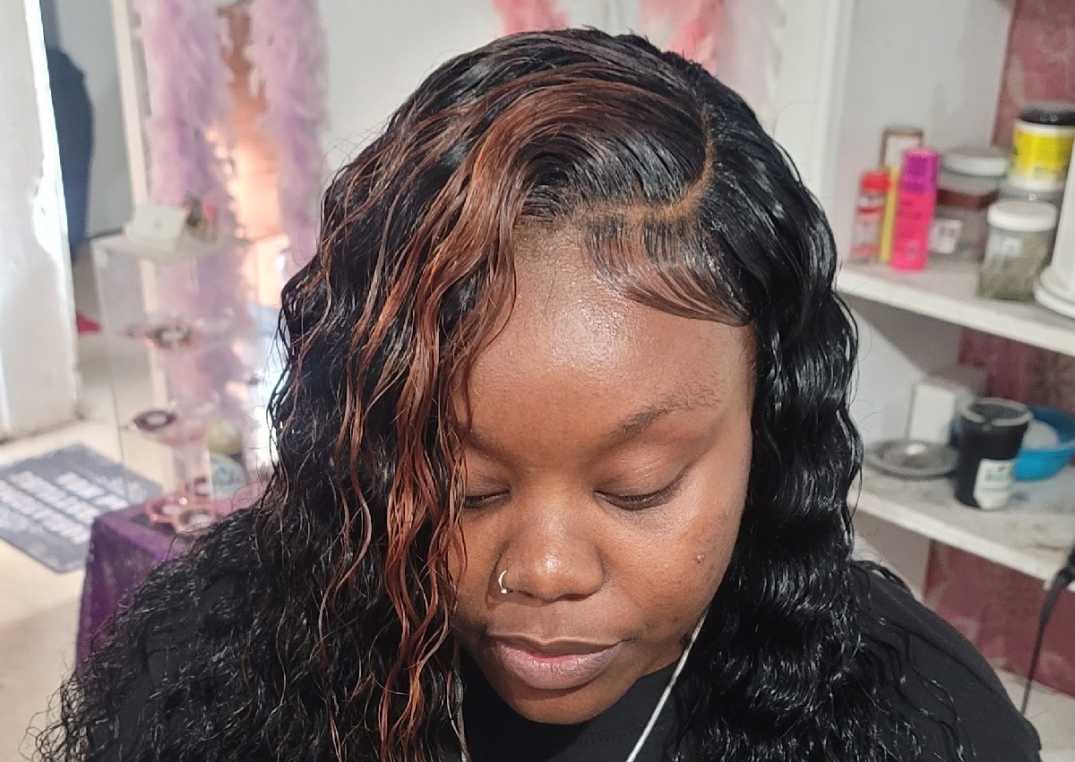 Frontal sew in 