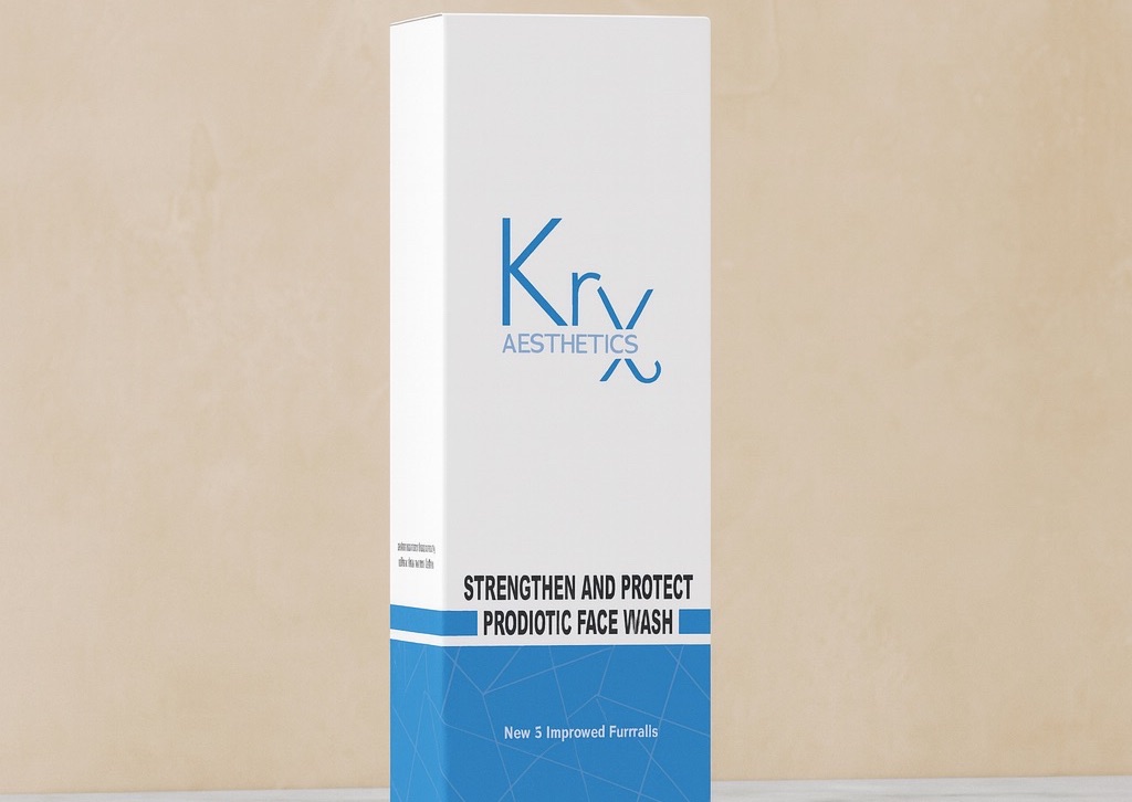 KrX Strengthen + Protect Probiotic Face Wash