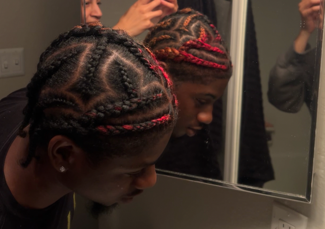 Small Cornrow Style (w/ Inspo Pic)