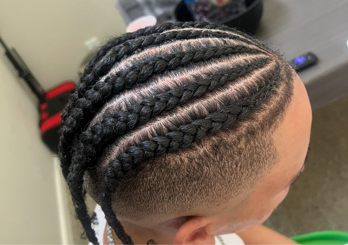 6-8 Cornrows