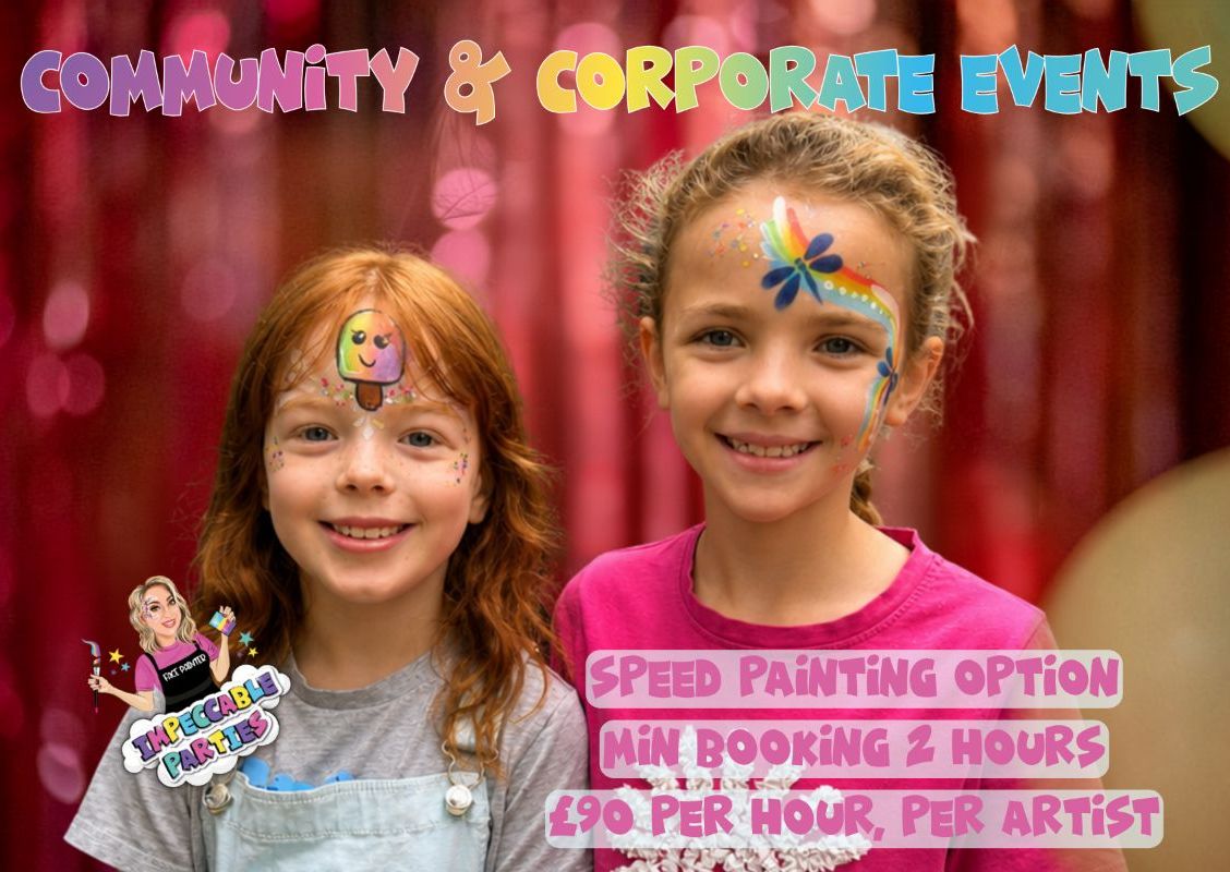 Community & Corporate Events - Speed Painting