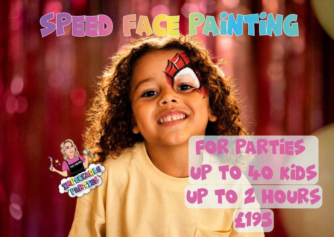Speed Face Painting - 2 hours