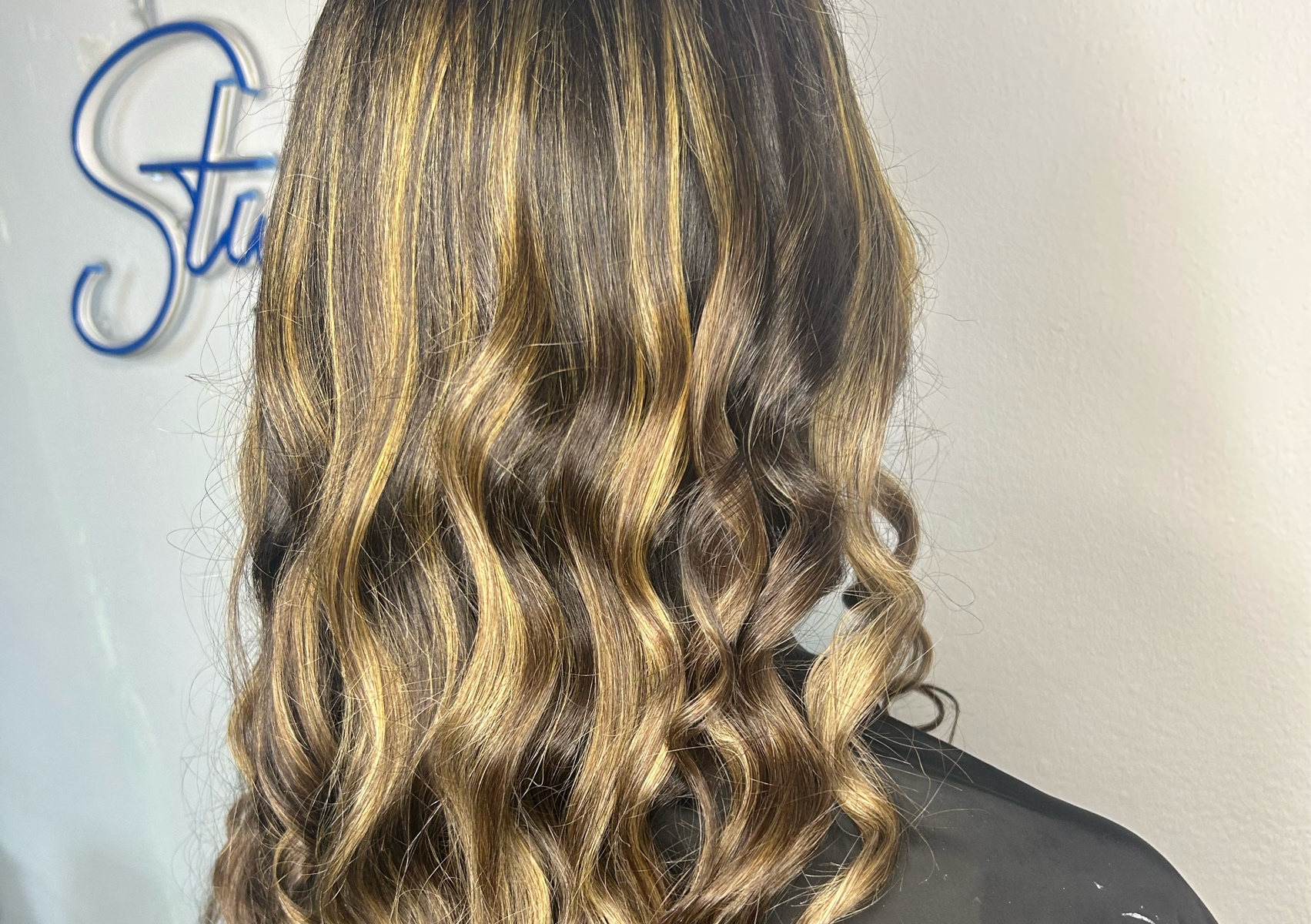 Dark balayage
