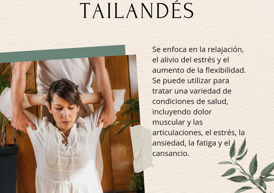 Masaje corporal: TAILANDÉS